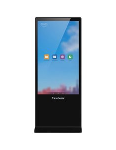 ViewSonic EP5542T, Digital Touch ePoster Kiosk, 55” (3840x2160), Portrait Mode Only, 16/7, 450nits, 1300:1, 2GB RAM / 16GB St...