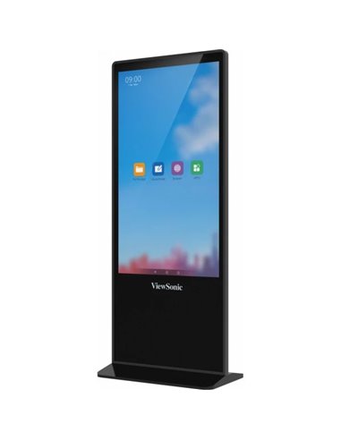 ViewSonic EP5542T, Digital Touch ePoster Kiosk, 55” (3840x2160), Portrait Mode Only, 16/7, 450nits, 1300:1, 2GB RAM / 16GB St...