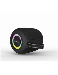 Boxa portabila Gembird SPK-BT-LED-05-BK/ 8W / Bluetooth / microSD / USB / 1200 mAh 2