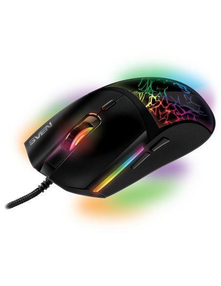 Mouse Gaming SVEN RX-G995 / Optical / USB / 16000 dpi / Black