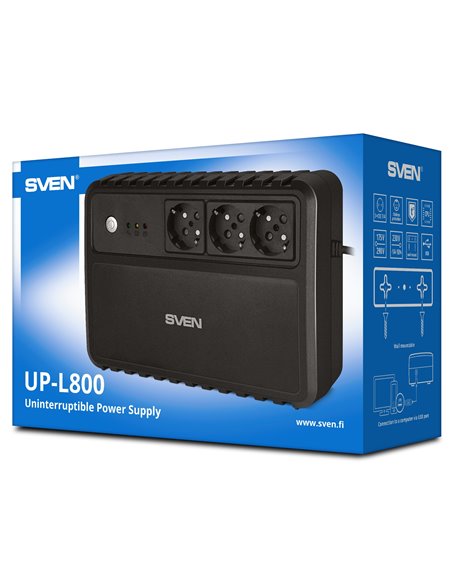 UPS SVEN UP-L800 / AVR / 800VA /400W