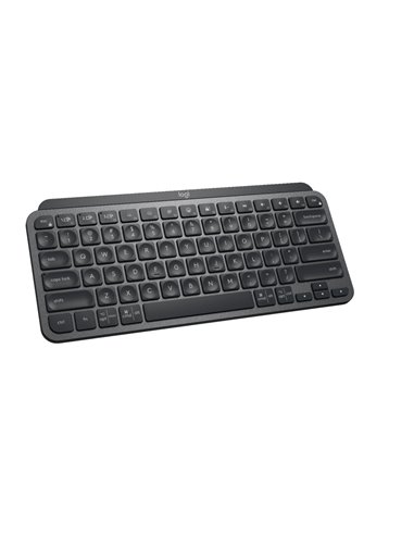 Tastatura minimalista Wireless cu iluminare Logitech MX Keys, Graphite