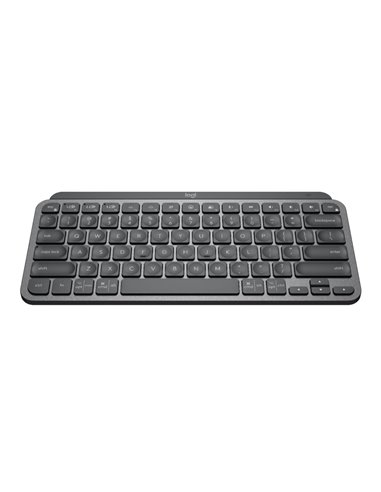 Tastatura minimalista Wireless cu iluminare Logitech MX Keys, Graphite