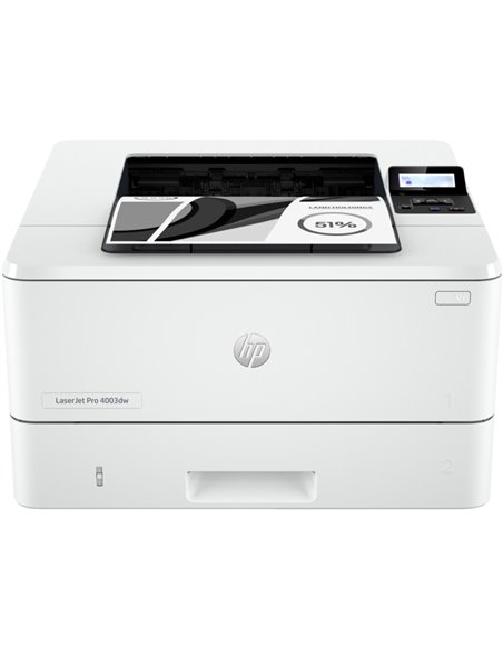 Imprimanta HP LaserJet Pro M4003dw / A4 / WiFi / Ethernet / Duplex / White