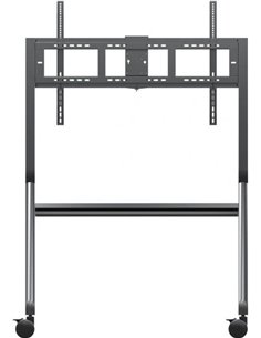 Тонкая тележка для дисплеев от 55” до 105” VIEWSONIC VB-STND-009, Gray, 150kg Max