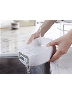 Bol cu cantar incorporat Easy Pet IMPCBA110 / 0.6 L / LCD display / White 2