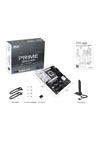 Placa de baza ASUS PRIME Z890-P WIFI/ 1851/ Z890/ DDR5 / ATX