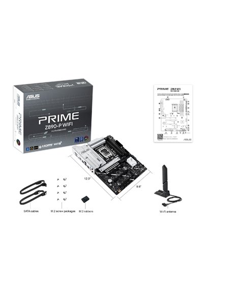 Placa de baza ASUS PRIME Z890-P WIFI/ 1851/ Z890/ DDR5 / ATX