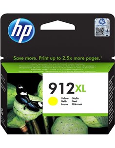912XL (3YL83AE) Yellow Ink Cartridge (for HP OfficeJet Pro  8010 series, 8012 Pro Aio, 8013 Pro Aio, 8014 Pro Aio, 8015 Pro ... 2