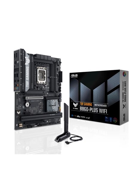 Placa de baza ASUS TUF GAMING B860-PLUS WIFI/ 1851/ Intel B860/ DDR5 / ATX