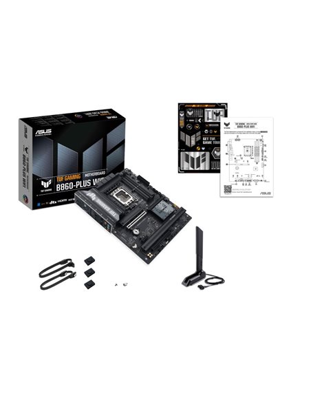 Placa de baza ASUS TUF GAMING B860-PLUS WIFI/ 1851/ Intel B860/ DDR5 / ATX