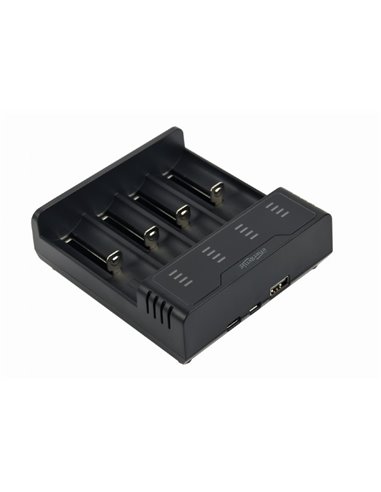 Incarcator rapid de baterii Ni-MH + Li-ion EnerGenie BC-USB-02