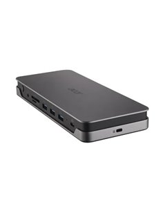 Док-станция Acer ADK230/ 2x HDMI/ 1x DP/  2x USB-C 3.2 gen 1/ 3xUSB-A 3.2 gen1 / RJ-45/ SD Card Reader/ 100W 2
