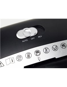 Шредер Qsmile P5 S610/ P-2/ 6 sheets 80g/m / 10L/ Grey 2