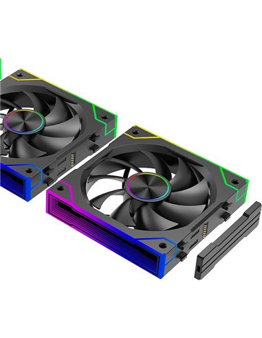 Кулер для корпуса XILENCE Performance A+ Series ”XPF360.ARGB” (XF072)/ 1100-2000rpm/ 27dBa/ 64 CFM