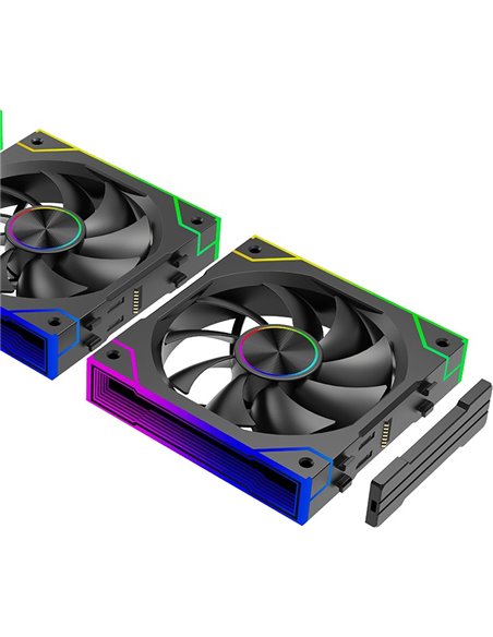 Кулер для корпуса XILENCE Performance A+ Series ”XPF360.ARGB” (XF072)/ 1100-2000rpm/ 27dBa/ 64 CFM