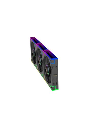 Кулер для корпуса XILENCE Performance A+ Series ”XPF360R.ARGB” (XF073)/ 1100-2000rpm/ <32dB(A)/ 62 CFM