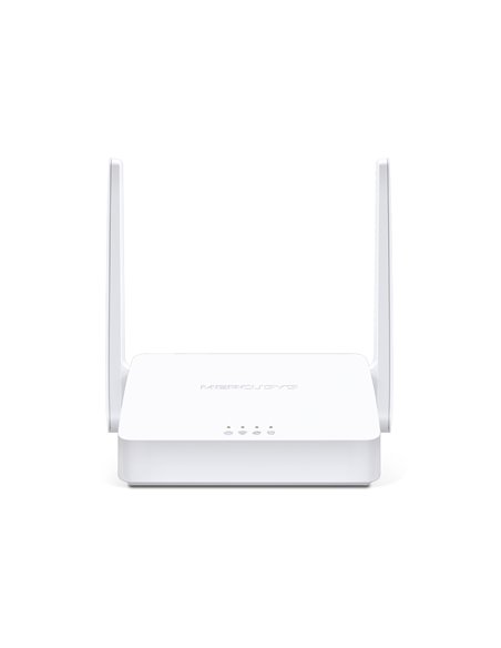 Wi-Fi роутер MERCUSYS MW301R / N300 / Wi-Fi4 / 1WAN+4LAN / 2 external antennas