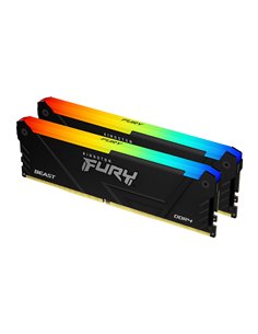 Memorie operativa Kingston FURY® Beast DDR4 RGB 3200 MHz16GB (Kit of 2*8GB) 2