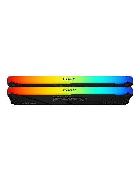 Оперативная память Kingston FURY® Beast DDR4 RGB 3200 МТ/с 32ГБ (Kit of 2*16GB)
