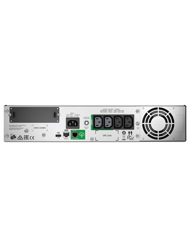 ИБП APC Smart-UPS Line Interactive SMT1000RMI2UC / 1000VA/700W
