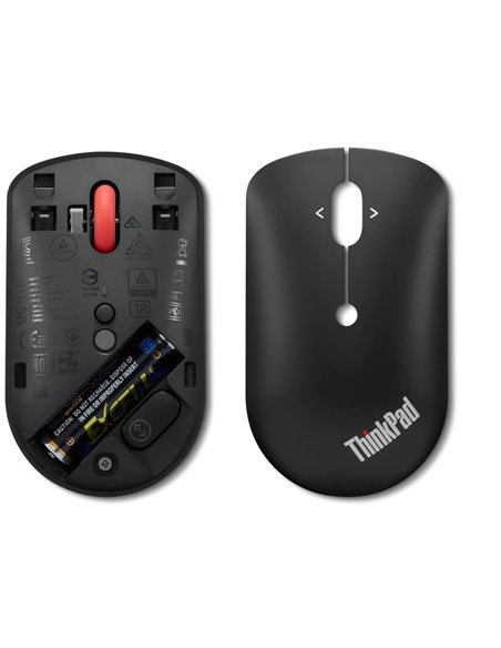 Mouse Compact  Wireless ThinkPad / USB-C / 2400 dpi / Optical / Black