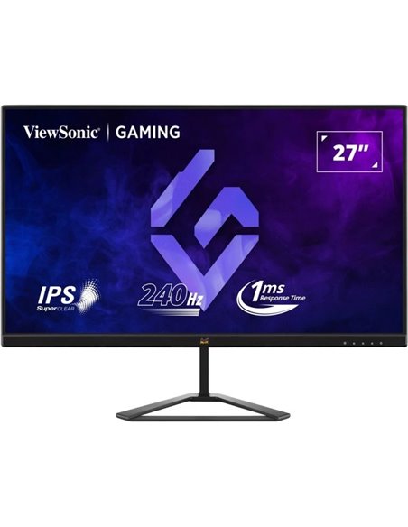 27.0'' Игровой Монитор VIEWSONIC VX2779A-HD-PRO/ 1ms/ 240Hz/ Black