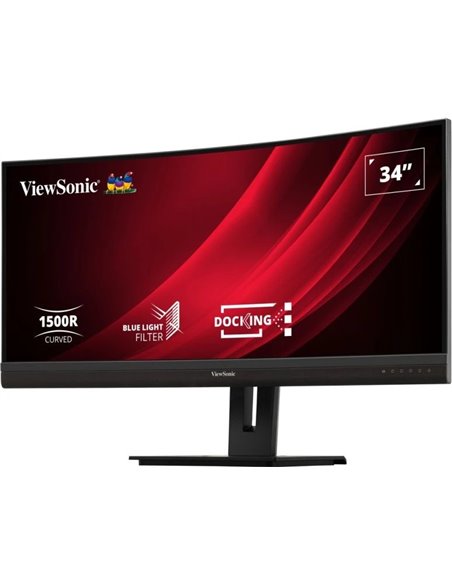 34.1” Монитор VIEWSONIC VG3456C / 4K / Curved / 100Hz / Black