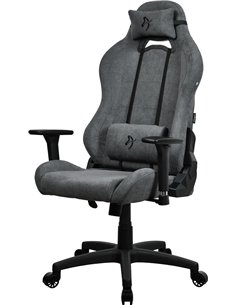 Игровое кресло AROZZI Torretta 2023 Edition/ Soft Fabric/ up to120kg / 155-185cm / Ash Grey