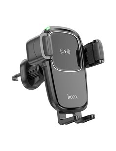 Автомобильный держатель  HOCO HW1 Pro, Wireless Fast Charging Car Holder, Wireless output: 5W / 7.5W / 10W / 15W, Air Outlet,...