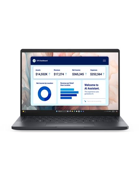 Ноутбук 13.0” DELL Pro 13 Premium / FHD+/ Intel Core Ultra 7 268V/ 32GB/ 1TB SSD/ Win11Pro/ Gray