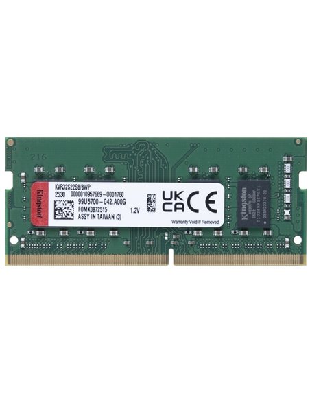 Оперативная память SODIMM Kingston ValueRam 3200 MHz 16GB