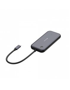 Adaptor Display Wireless USB-C Verbatim ”Share My Screen 1080p” cu splitter WDA-01 2