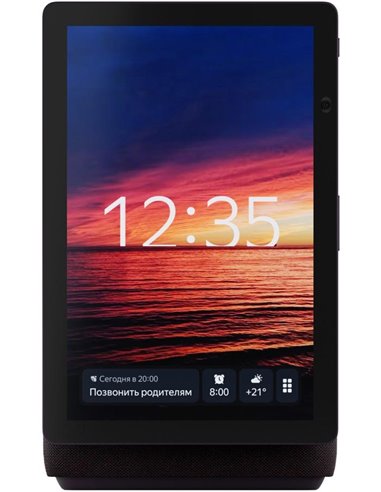 Умная колонка Yandex Station Duo Max with Alisa / 60W / Display 10.5” / FHD / Cam 13Mpx / Red