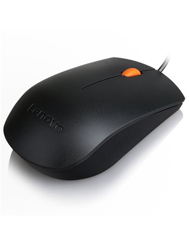 Mouse Lenovo 300/ USB/ 1600dpi/ Optical/ Black