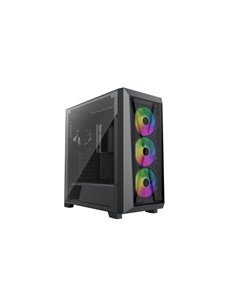 Carcasa XILENCE Xilent X | XG151 / w/oPSU / with Tempered Glass Side Panel / 3x ARGB 120mm + 1x120mm / ATX / Black 2