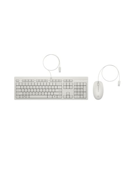 Tastatura si Mouse HP 225 White