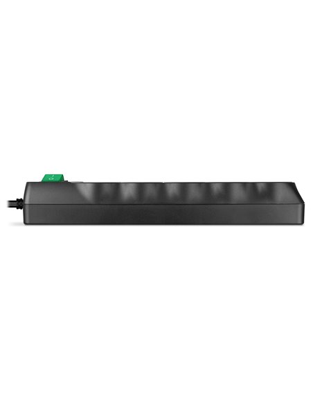 Surge Protector SVEN SF-10E-16/ 10 Sockets/ 3680W/ 1.8m/ Black