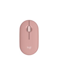 Mouse Wireless Logitech Pebble Mouse 2 M350s, Tonal Rose