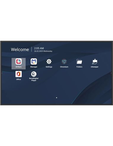 55” 4K Display Comercial cu integrare ProAV ViewSonic CDE5514-2C