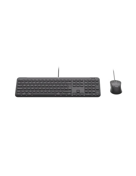 Tastatura cu Mouse Logitech MK620, Graphite