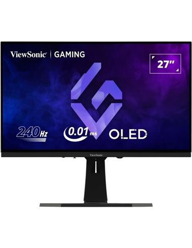 27.0” Monitor Gaming VIEWSONIC XG272-2K-OLED / OLED / 0,01ms / 2K / 240Hz / Black/White