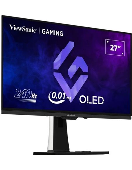 27.0” Monitor Gaming VIEWSONIC XG272-2K-OLED / OLED / 0,01ms / 2K / 240Hz / Black/White