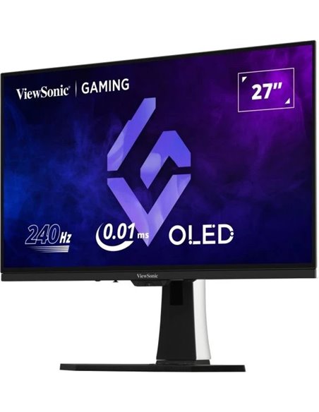 27.0” Игровой Монитор VIEWSONIC XG272-2K-OLED / OLED / 0,01ms / 2K / 240Hz / Black/White