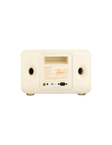 Настольная беспроводная колонка Edifier D32 White / 60W / Apple AirPlay2 / LDAC / 5200mAh
