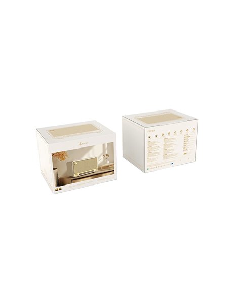 Настольная беспроводная колонка Edifier D32 White / 60W / Apple AirPlay2 / LDAC / 5200mAh