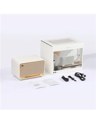 Настольная беспроводная колонка Edifier D32 White / 60W / Apple AirPlay2 / LDAC / 5200mAh