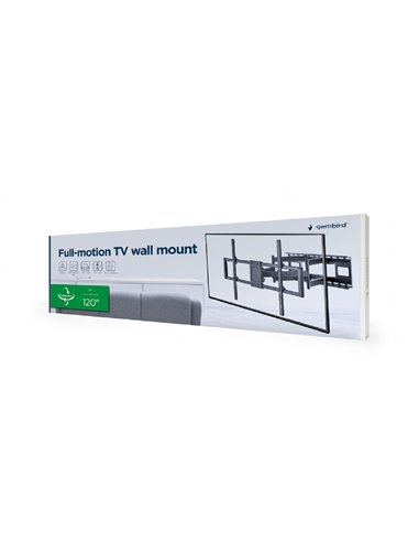 Suport pentru televizor de perete 60-120”, Gembird ”WM-120ST-01”