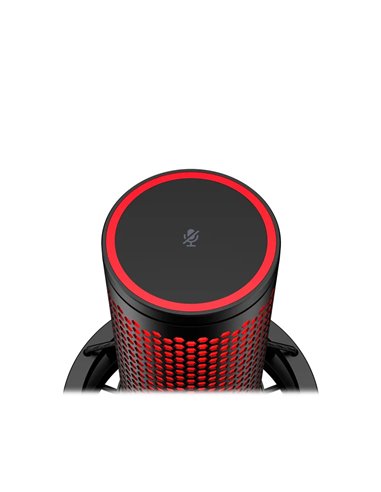 Microfon pentru streaming HyperX QuadCast 2, Black/Red, [872V1AA]