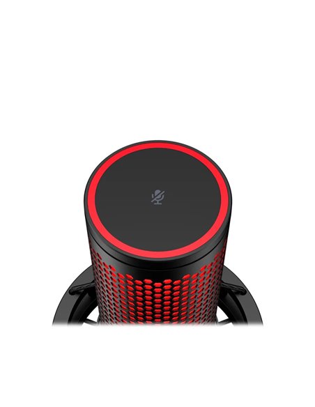 Microfon pentru streaming HyperX QuadCast 2, Black/Red, [872V1AA]